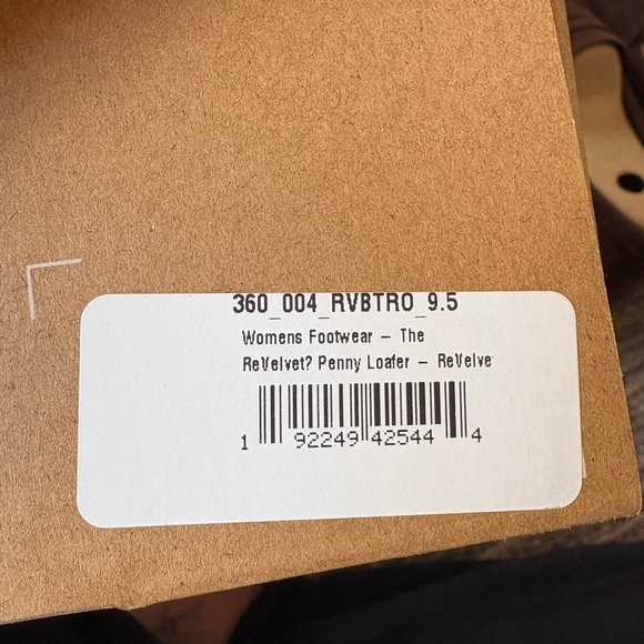 Rothy’s Revelvet brown penny loafer -W9.5 - Picture 4 of 5